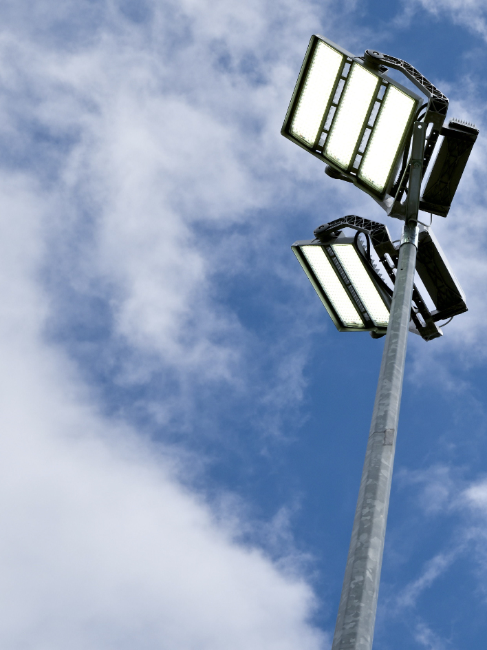west_brigford-lighting LED Floodlights - West Bridgford Rugby